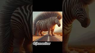 Process incredible animal hybrid  mix #ytshorts #aianimals #animals