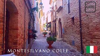 MONTESILVANO COLLE, ITALY HD WALKING TOUR