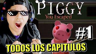ESCAPANDO DE TODOS LOS CAPITULOS DE PIGGY SIN PERDER !! | PARTE 1 | Pathofail