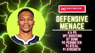 *PERSONAL* DEFENSIVE MENACE BUILD FOR NBA 2K25 NEXT GEN (RUSSELL WESTBROOK BUILD BUT AT 6'6)