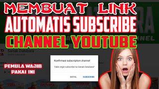 Cara Membuat link subscribe Otomatis channel youtube | Tutorial youtube pemula