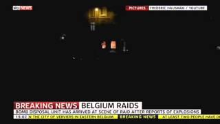 Gunfire In Belgium Anti-Terror Raids