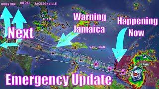 Emergency Alert! CAT 4 Major Hurricane Beryl Update!