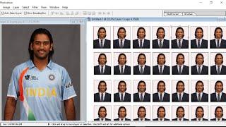 passport size photo kese banaye (Hindi)  || photoshop || nearguide