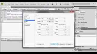 dreamweaver tutorial how to make a facebook menubar