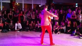 Deutsche Salsa-Meisterschaft 2016 – Vorrunde – Mikolaj Kopocinski und Sarah Balzat (Berlin)