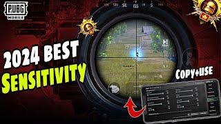 New Update 3.4️Best Sensitivity Code + Control Settings Pubg Mobile/Bgmi Sensitivity 2024