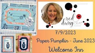 Welcome Inn Paper Pumpkin Alternates June 2023