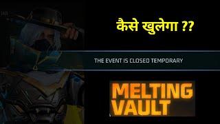 The event is closed temporary !! freefire