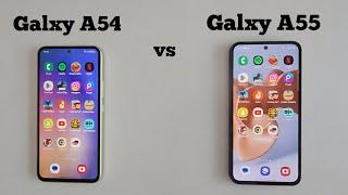 Galaxy A55 vs Galaxy A54 Speed Test || in 2024