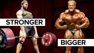 Getting Stronger Won't Help You Get Bigger
