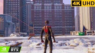 Spiderman Miles Morales Full  Gameplay Walkthrough Full Game [4K 60Fps Ultra] Pc  - No Commentary