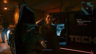 Cyberpunk 2077 - Meeting with Meredith Stout (Nomad dialogue)