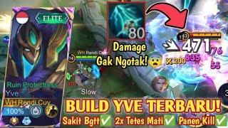 YVE + SKY PIERCER 80 STACK CEPET BANGET KILL MUSUH 1x COMBO MATI! BUILD YVE TERSAKIT 2024 - MLBB