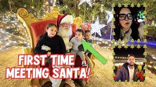 APOLLO'S FIRST TIME MEETING SANTA! | VLOGMAS DAY 20