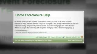 Foreclosure Help  By Verse Finance