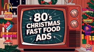 Relive the Magic of 80s Christmas Fast Food Ads!