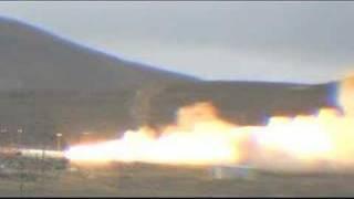 Space Shuttle Booster Rocket Test in Utah