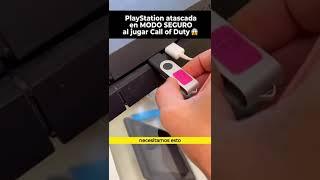 La playstation se ATASCÓ en MODO SEGURO después de jugar  #shorts #ps4 #ps5 #xbox #microsoft #sony