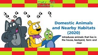 Krazy Krok Productions - Learning Domestic Animals (2020) - Animal Names and Sounds with Puppets