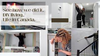 These DIY ideas Transformed Our Home | Before & After | Life in Canada