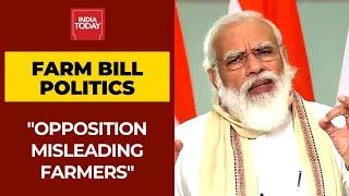 PM Modi Defends Farm Bills; Says Opposition Trying To Mislead Farmers