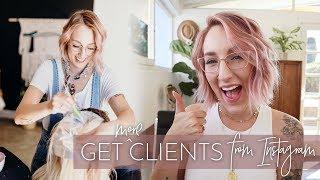 How to gain more clients + grow your business on Instagram | Social Media for Hairstylists