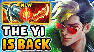 Lethal Tempo Master Yi is back and it's not balanced (23 kills)