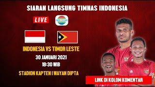 SIARAN LANGSUNG!! Indonesia vs Timor Leste Matchday 2 Hari ini |  Live Streaming Timnas di Indosiar