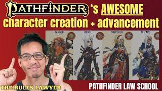 Pathfinder 2e's AWESOME character creation + advancement (Rules Lawyer)