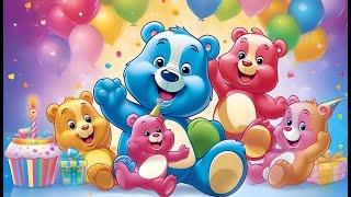 Care Bears Birthday Video Invitation  | Customized Digital Video Invitations | Digital Invitations