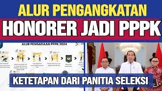 DITETAPKAN..! ALUR PENGANGKATAN HONORER JADI PPPK 2024