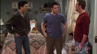 Unofficially Friends - Ross Helps Chandler and Joey Pack