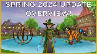 Wizard101: Spring Update 2024 Test Realm Overview!