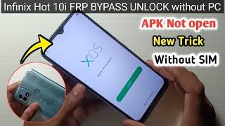 Infinix Hot 10i Frp Bypass (X658B/X658E) Reset Google Account Lock Android 11 | Without PC