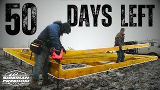 Cabin in 90 days - Father and son build a cabin in Siberia.