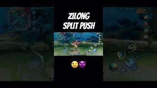 zilong split push  #mlbb #mlbbgameplay #mobilelegends #gaming #gameplay #mlbbshorts #mlhighlights