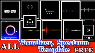 Music Visualizer Template All | Audio Spectrum Template | Avee Player Template New #crazydhanush