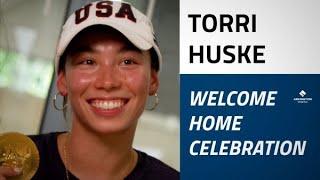 Torri Huske Welcome Home Celebration