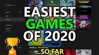 The 10 EASIEST Games of 2020... So Far - Easiest Gamerscore, Completions & Platinum Trophies