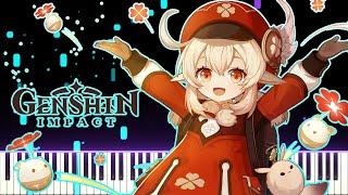 Genshin Impact OST / PV Music - Klee: Da-Da Da! | [Piano Cover] (Synthesia)「ピアノ」