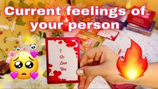 ️CURRENT FEELINGS OF YOUR PERSON वो अभी कैसा महसूस कर रहे हैं ? Tarot reading