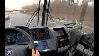 UNCUT POV Bus Drive: 2011 Setra S417TC, revisited.