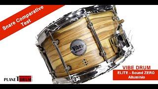 VIBE DRUMS Sound ZERO - Snare comparative test