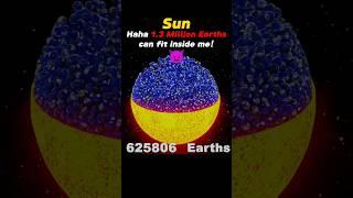 Earth Vs Sun Vs Stephenson 2-18 Vs Phoenix A #shorts #space #sun #edits #universe