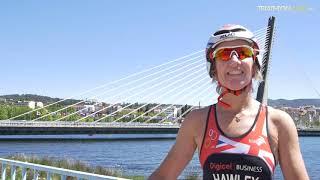 World Triathlete Julia Hawley from Bermuda