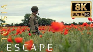 Normandy, France - D-Day 75th Anniversary Battlefields - Visual Escape in 8K