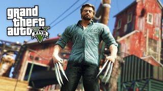 LOGAN MOVIE MOD w/ WOLVERINE CLAWS!! (GTA 5 Mods)