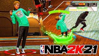 I BROUGHT MY DREAM BUILD TO THE 1V1 COURT IN NBA 2k21! Slasher Build NBA 2k21