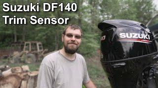 Suzuki DF140 Tilt/Trim Limit sensor replacement and reprogramming